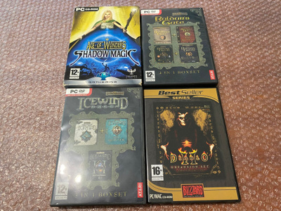 PC CD/DVD pelipaketti