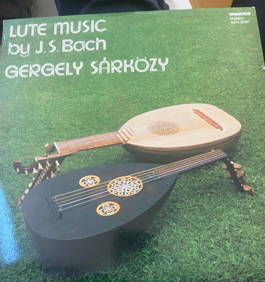 Bach: Lute Music 1981 LP
