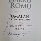 Jaakko Romu : Jumalan koko sota-asu (signeerattu) - pikkukuva 3