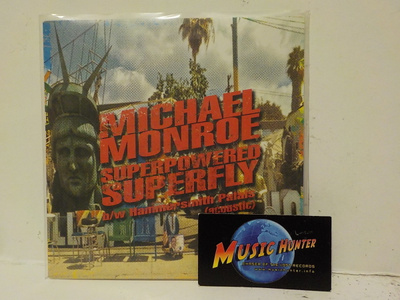 MICHAEL MONROE - SUPERPOWERED SUPERFLY UUSI 7''+