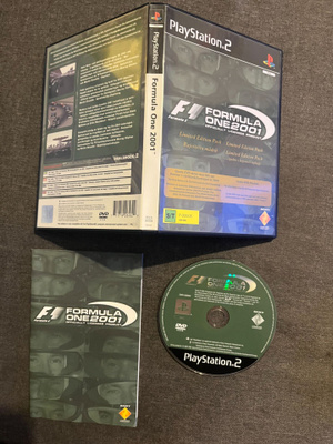 Formula One 2001 PS2 (Suomitekstitys)