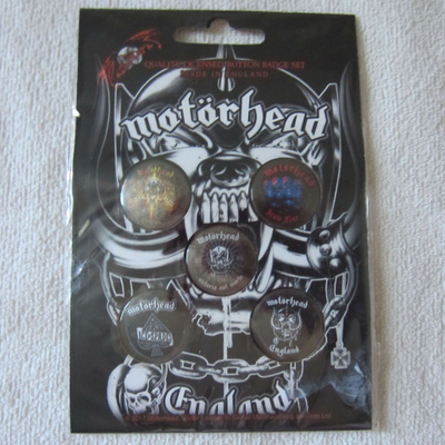 MOTÖRHEAD pinssisetti ( 5 kpl erilaisia )