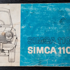 SIMCA 1100 ohjekirja käsikirja kieli: Suomi 1967 - pikkukuva 1