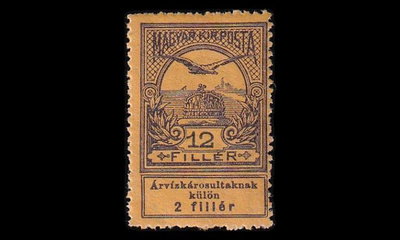 Unkari 134 * Itä-Banatian tulva-apu 12+2 f (1913)