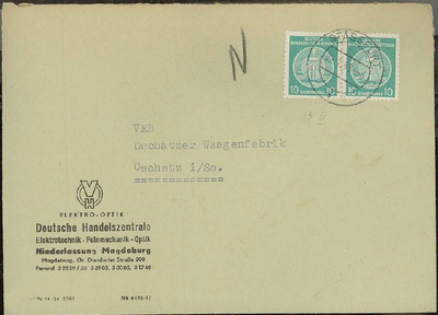 DDR Dienst Mi 35 pari kirjeellä