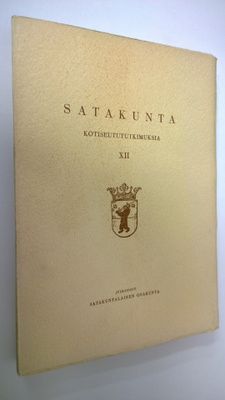 Eino ; Valonen Nikkilä : Satakunta kotiseutututkimuksia 12