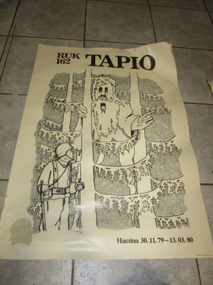 RUK 162 Tapio - juliste v 1979-1980