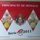 2011 MONACO BU rahasarja 1c- 2euro - pikkukuva 1