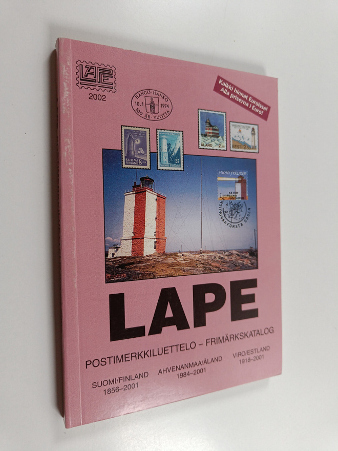 Lape postimerkkiluettelo n:o 64 : 2002 : 1856-2001 - 1856...