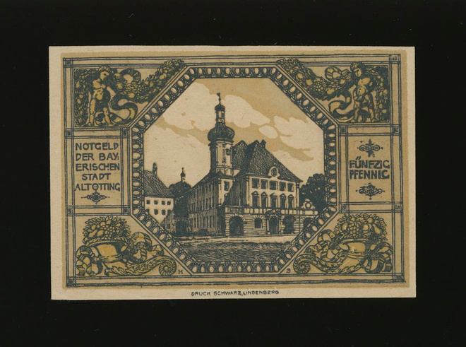 Saksa Notgeld 50 Pfennig, Altötting