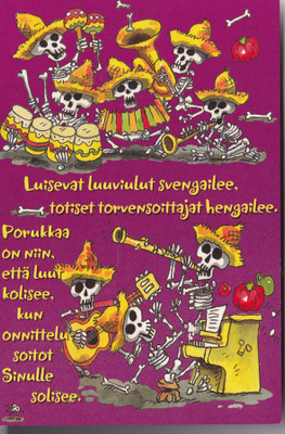 Mauri Kunnas: Luisevat luuviulut svengailee, b417