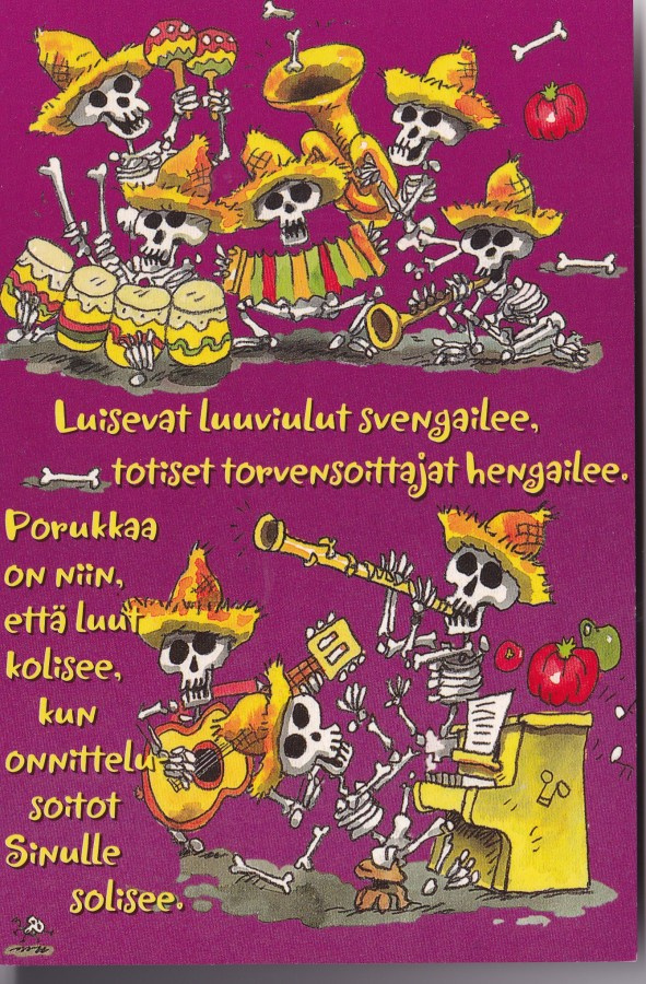 Mauri Kunnas: Luisevat luuviulut svengailee,   b417