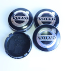 Volvo vannekeskiöt – UUSIN TYYLI, Kromi-musta – 64mm (4kpl - pikkukuva 1