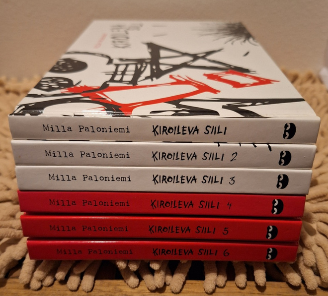 Milla Paloniemi: Kiroileva Siili 1, 2, 3, 4, 5 ja 6