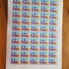 Suomenlippu Postimerkkiarkki 1977 - pikkukuva 1