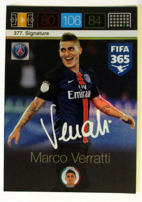Marco Verratti 377 Signature PSG
