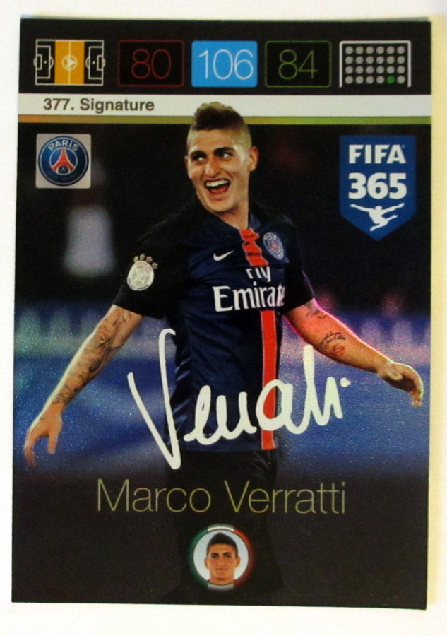 Marco Verratti 377 Signature PSG