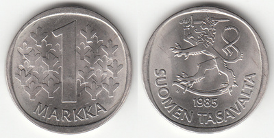 1 mk 1985, hyvä