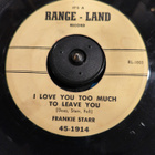 FRANKIE STARR,IT'S RANGER LAND 1914 - pikkukuva 2