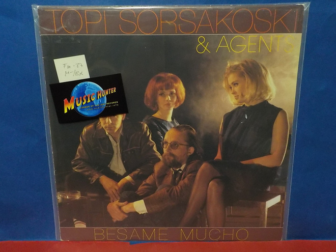 TOPI SORSAKOSKI JA AGENTS - BESAME MUCHO M-/EX LP