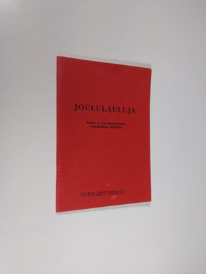 Joululauluja kotien ja seurakunnallisten joulujuhlien käy...