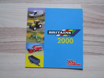 Britains metallisten traktorien yms. esite/kuvasto v.2000