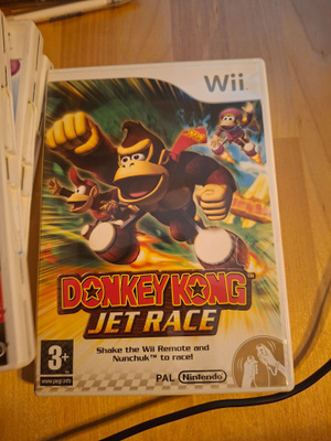 Wii Donkey Kong Jet Race CIB