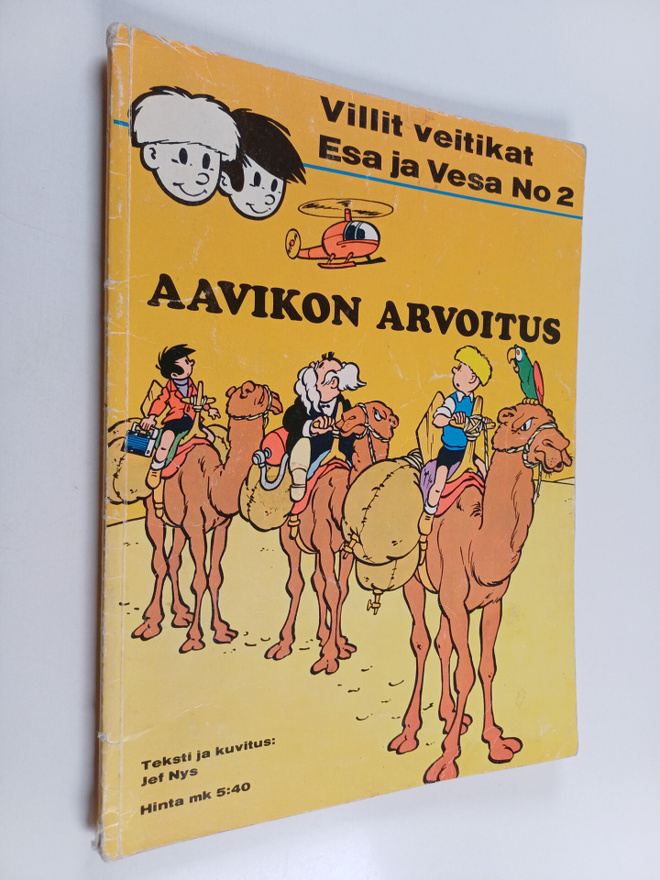 Jef Nys : Aavikon arvoitus : Esan ja Vesan ihmeelliset se...