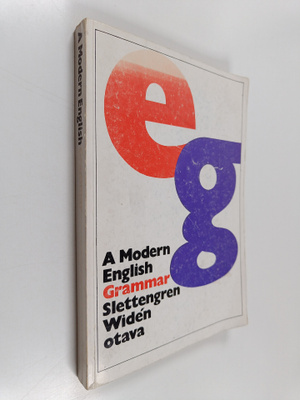 Anders Slettengren : A modern English grammar
