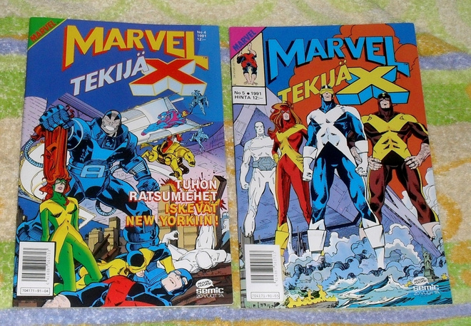 MARVEL 4 + 5  / 1991 - Tekijä X