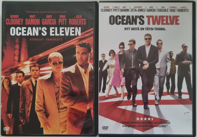 OCEAN'S ELEVEN & OCEAN'S TWELVE DVD