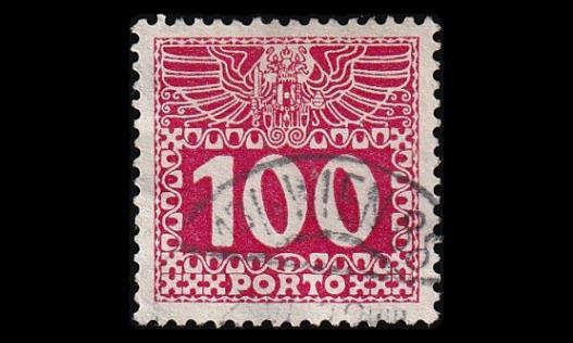 Itävalta P_44z o Porto 100 H tav.pap (1908)