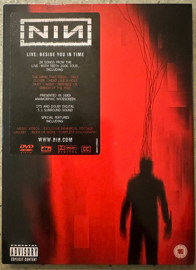 [DVD] NINE INCH NAILS: LIVE - BESIDE YOU IN TIME