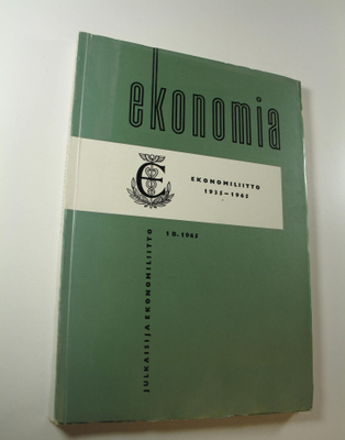 Jaakko (toim.) Bergqvist : Ekonomia : Ekonomiliitto 1935-...