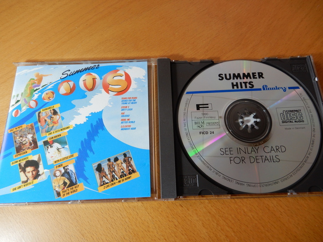 SUMMER HITS (CD-LEVY)  1990