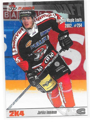 2003-04 CardSet #81 Jarkko Immonen JYP