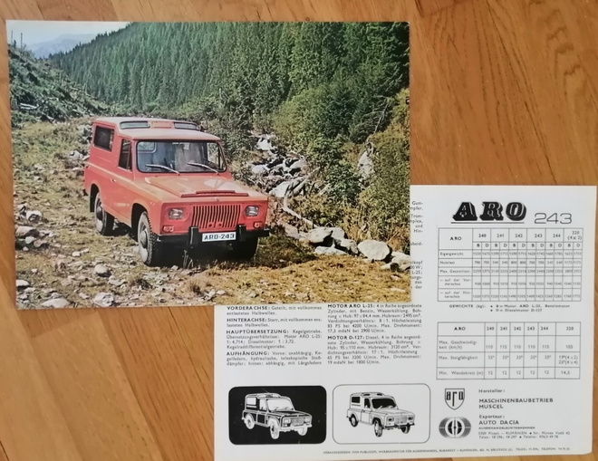 1980 ARO 243 4x4 esite - KUIN UUSI
