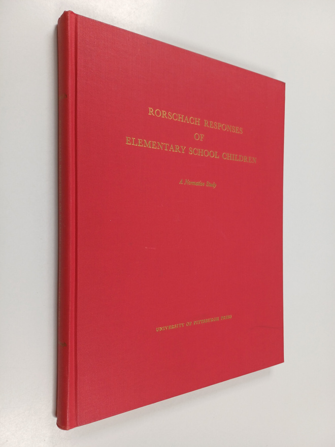 Nettie Herrington Ledwith : Rorschach Responses of Elemen...