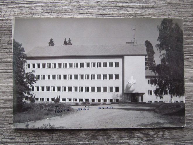 RIIHIMÄKI.....viestikasarmi, vanha kortti.