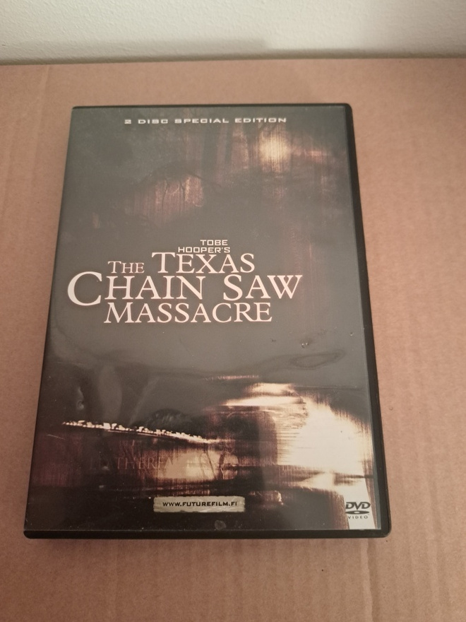 The Texas Chain Saw Massacre DVD uudenveroinen