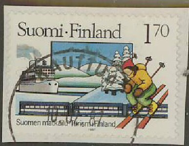 1987 matkailu 1,70 mk KAUTTUA-87 loisto