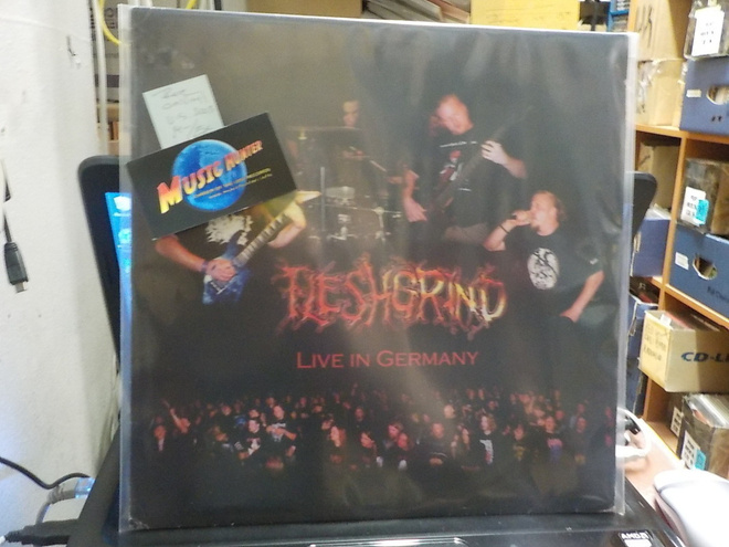 FLESHGRIND - LIVE IN GERMANY LP RARE ON VINYL US 2003 M-/EX