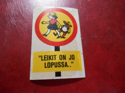 Purkkatarra Jenkki Kuvahuuli "Leikit on jo lopussa.."
