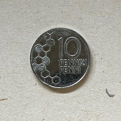 10 penniä 2000