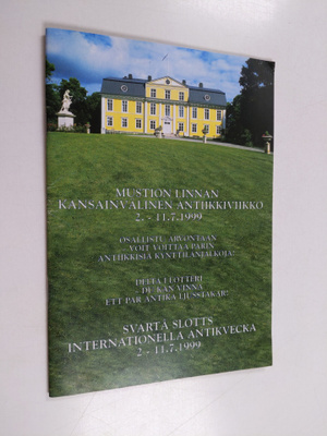 Mustion linnan kansainvälinen antiikkiviikko 2.-11.7.1999