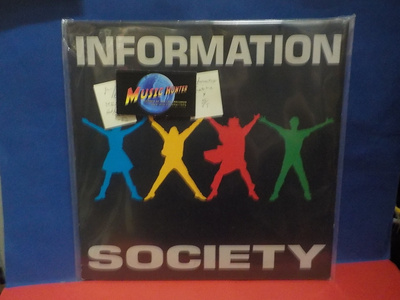 INFORMATION SOCIETY - INDORMATION SOCIETY M-/EX-  LP