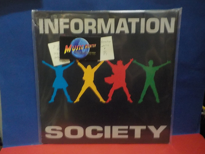 INFORMATION SOCIETY - INDORMATION SOCIETY M-/EX-  LP