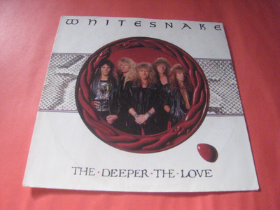 Whitesnake, The deeper the love (pelkät kannet)