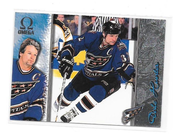 1997-98 PAcific Omega #239 Dale Hunter Washington Caps gooni