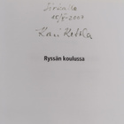 Kari Ketola : Ryssän koulussa : Suomalaiset Venäjän stipe... - pikkukuva 3